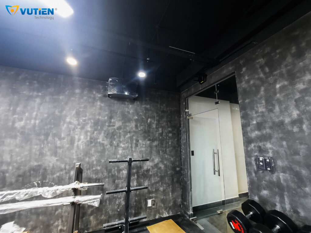  Hệ thống an ninh điện nhẹ của Phòng Tập Gym Rocky Fitness Center