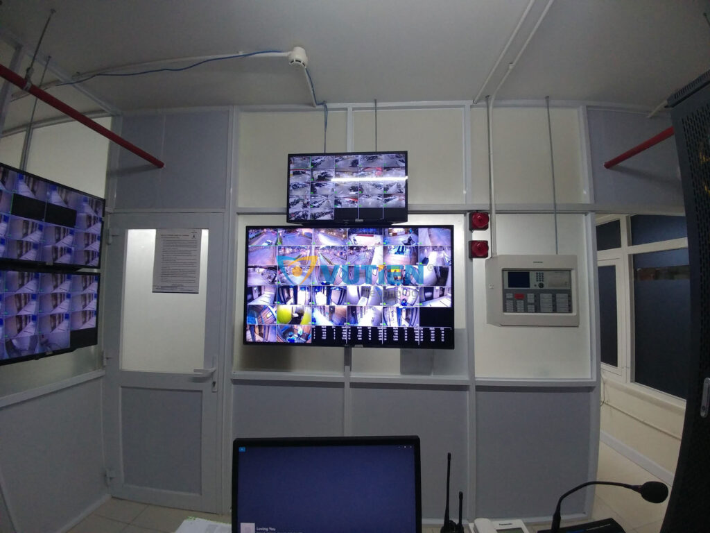 Install camera for factory